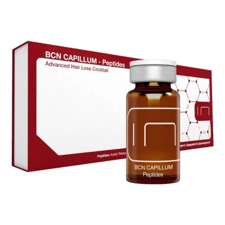 BCN Capillum Péptidos Anticaída 5x5ml Ampolas - Institute BCN - Princípios ativos mesoterapia microneedling  - Mesoterapia  -...