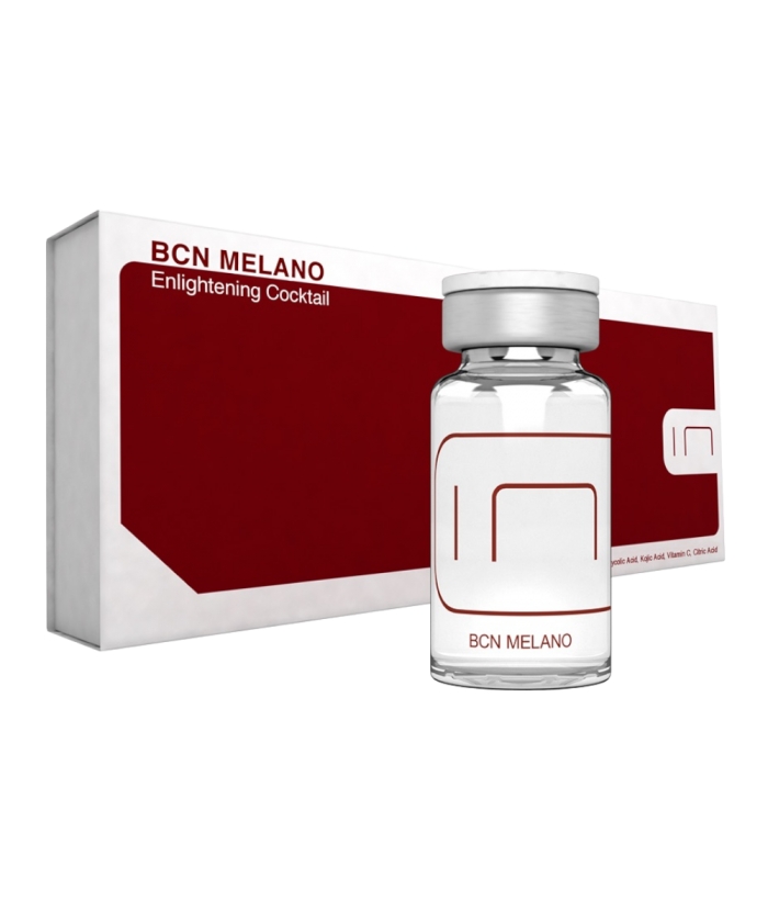 BCN Melano - Strahlender Cocktail -Institute BCN -Mesotherapie - Wirkprinzipien
