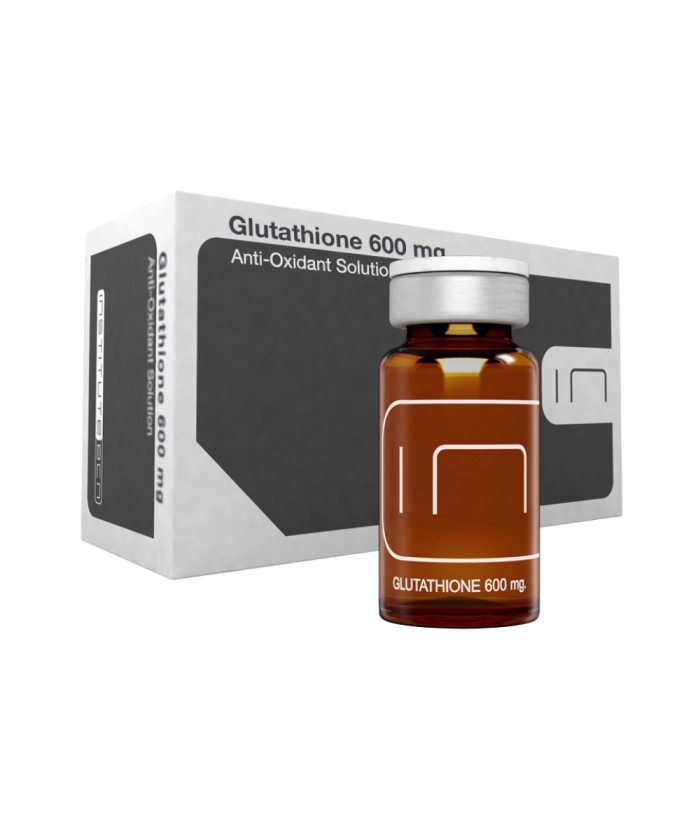 Glutathione 600mg - Antioxidant Solution - Vials Mesotherapy - Active ingredients