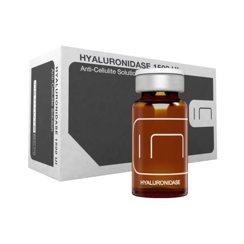 Vials Hyaluronidase1500 IU - Anti-Cellulite Solution - Active ingredients of mesotherapy